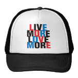 Vivent plus d'amour davantage casquette de camionneur