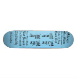 VIVENT VOTRE VIE PLATEAUX DE SKATEBOARDS CUSTOMISÉS