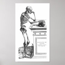 Vivitur Ingenio - squelette Poster