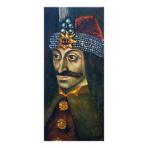 Vlad les cartes de support d'Impaler (Dracula) Motif Pour Double Carte