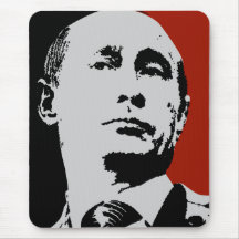 Vladimir Poutine sur le rouge Tapis De Souris