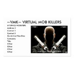 VMKLOGO, MODÈLES DE CARTES DE VISITE