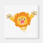 Voici venir l'aimant de problème (lion mignon de b magnets