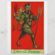Voici venir le Krampus ! Prospectus Personnalisés