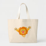 Voici venir le sac de problème (lion mignon de ban sacs