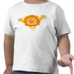 Voici venir le T-shirt d'enfants de problème (lion