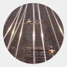 Voies de train autocollants