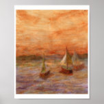 Voile de soirée, affiche