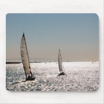 Voile Mousepad de matin Tapis De Souris
