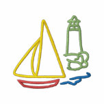 Voilier avec le phare