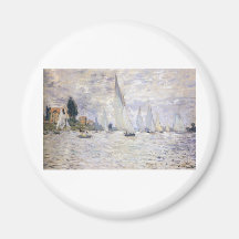Voiliers - Claude Monet Magnets