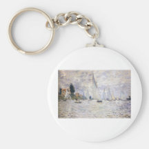 Voiliers - Claude Monet Porte-clé