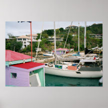 Voiliers dans le BVI Posters