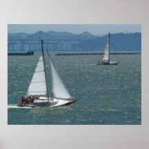 Voiliers de Berkeley Affiches
