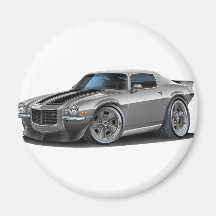 Voiture 1970-73 de Camaro Sil/noir Aimant