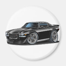 Voiture 1970-73 noire de Camaro Magnets Pour Réfrigérateur