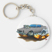 Voiture 1974-78 de gris de Camaro Porte-clef