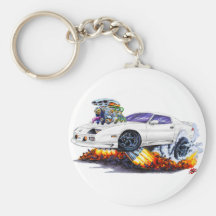 Voiture 1982-92 de blanc de Camaro Porte-clés