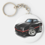 Voiture 1983-88 noire de Monte Carlo Porte-clef