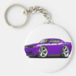 Voiture 2009-11 Pourpre-Blanche du challengeur dro Porte-clé