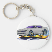 Voiture 2010 argentée de Camaro Porte-clefs