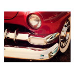 Voiture 3 carte postale