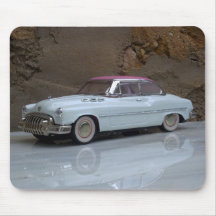 Voiture de fer-blanc tapis de souris