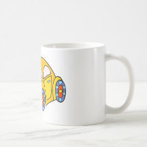 Voiture de jouet tasse à café