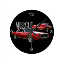 Voiture de muscle horloges