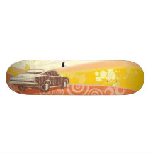 Voiture de muscle skateboard customisable