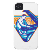 Voiture de réparation de mécanicien d'automobile r coques iPhone 4 Case-Mate