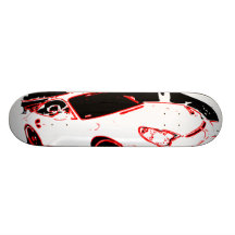 voiture de sport skateboards cutomisables