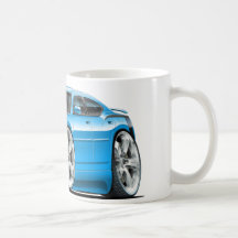 Voiture superbe de bleu d'abeille de chargeur de D Mug