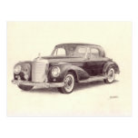 Voiture vintage : Benz 300S de Mercedes Cartes Postales