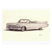 Voiture vintage : Cadillac Eldorado Carte Postale