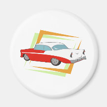 Voiture vintage magnets