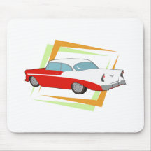 Voiture vintage tapis de souris