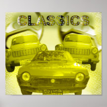 voitures classiques posters
