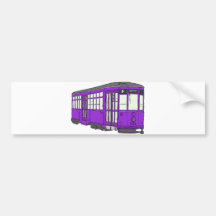 Voitures de Trolleycar de tram de tramway de troll Adhésif Pour Voiture