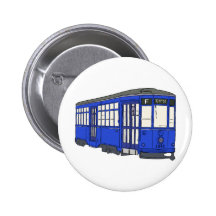 Voitures de Trolleycar de tram de tramway de troll Pin's Avec Agrafe