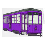 Voitures de Trolleycar de tram de tramway de troll Cartes