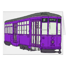 Voitures de Trolleycar de tram de tramway de troll Cartes