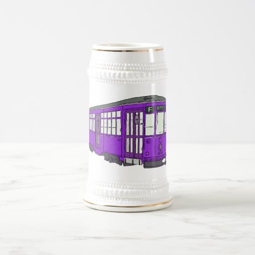 Voitures de Trolleycar de tram de tramway de troll Tasse