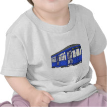 Voitures de Trolleycar de tram de tramway de troll T-shirt