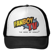 Voix du Fanboy TV de chapeau de bandes dessinées Casquettes