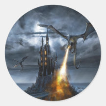 Vol du dragon - autocollant
