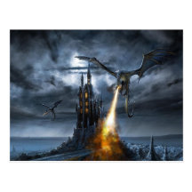 Vol du dragon - carte postale