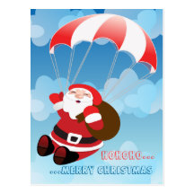 vol père Noël Cartes Postales
