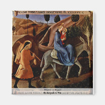 Vol vers l'Egypte par Angelico ATF Magnets Pour Réfrigérateur