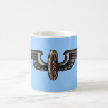 volant de rad de geflügeltes mugs à café